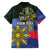 Personalized Irish Grown With Filipino Roots Family Matching Summer Maxi Dress and Hawaiian Shirt