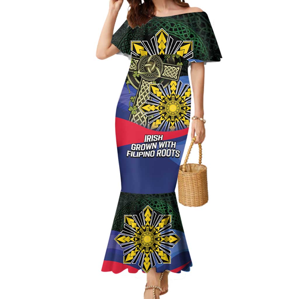 Personalized Irish Grown With Filipino Roots Mermaid Dress