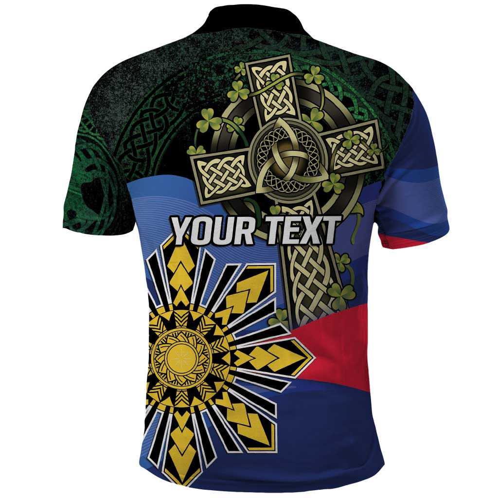 Personalized Irish Grown With Filipino Roots Polo Shirt