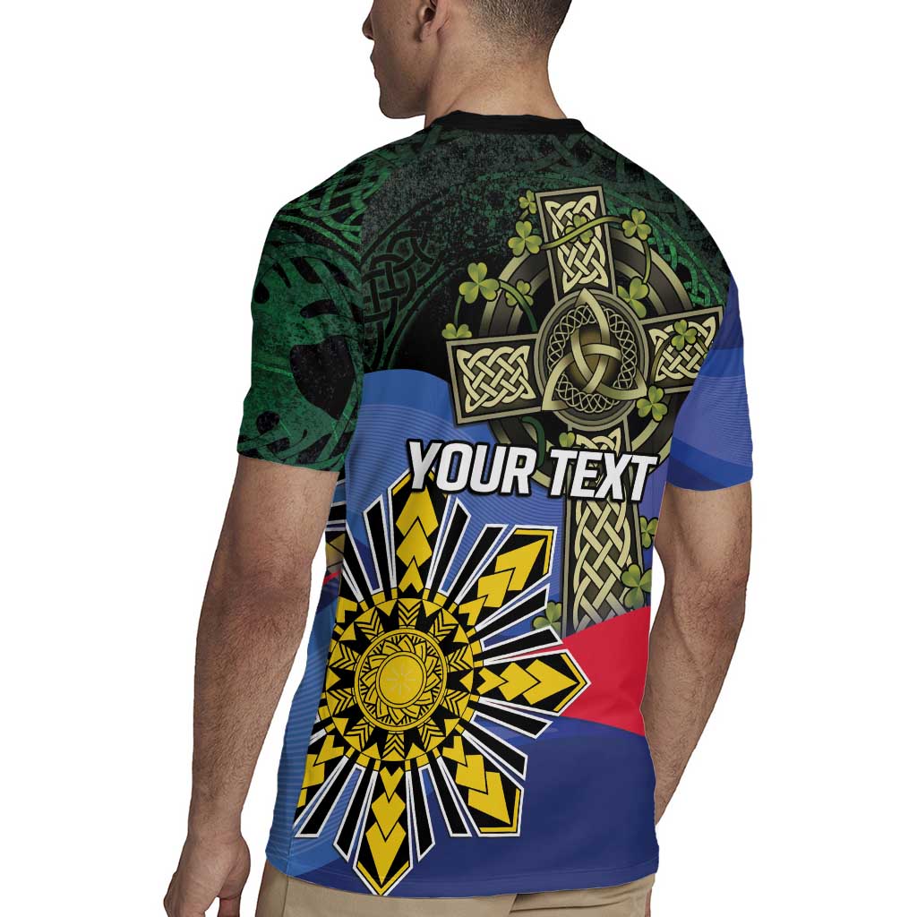 Personalized Irish Grown With Filipino Roots Rugby Jersey