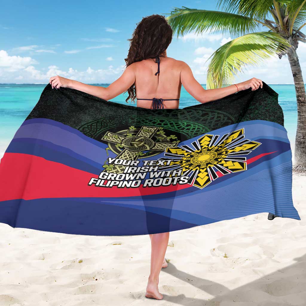 Personalized Irish Grown With Filipino Roots Sarong
