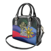 Personalized Irish Grown With Filipino Roots Shoulder Handbag