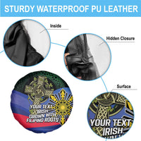 Personalized Irish Grown With Filipino Roots Spare Tire Cover
