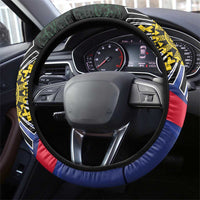 Irish Grown With Filipino Roots Steering Wheel Cover