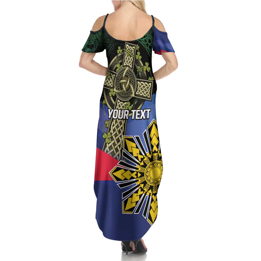 Personalized Irish Grown With Filipino Roots Summer Maxi Dress