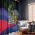Personalized Irish Grown With Filipino Roots Window Curtain