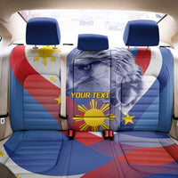 Personalized Philippines Eagle Week Back Car Seat Cover Filipino Eagle with Flag Motif