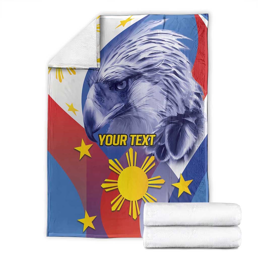 Personalized Philippines Eagle Week Blanket Filipino Eagle with Flag Motif