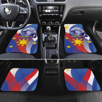 Personalized Philippines Eagle Week Car Mats Filipino Eagle with Flag Motif
