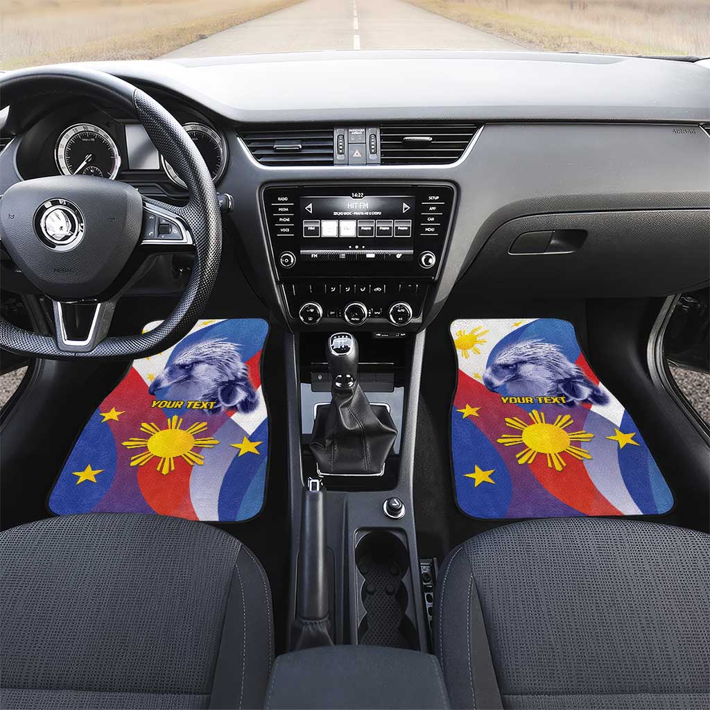 Personalized Philippines Eagle Week Car Mats Filipino Eagle with Flag Motif