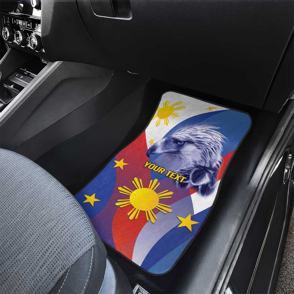 Personalized Philippines Eagle Week Car Mats Filipino Eagle with Flag Motif