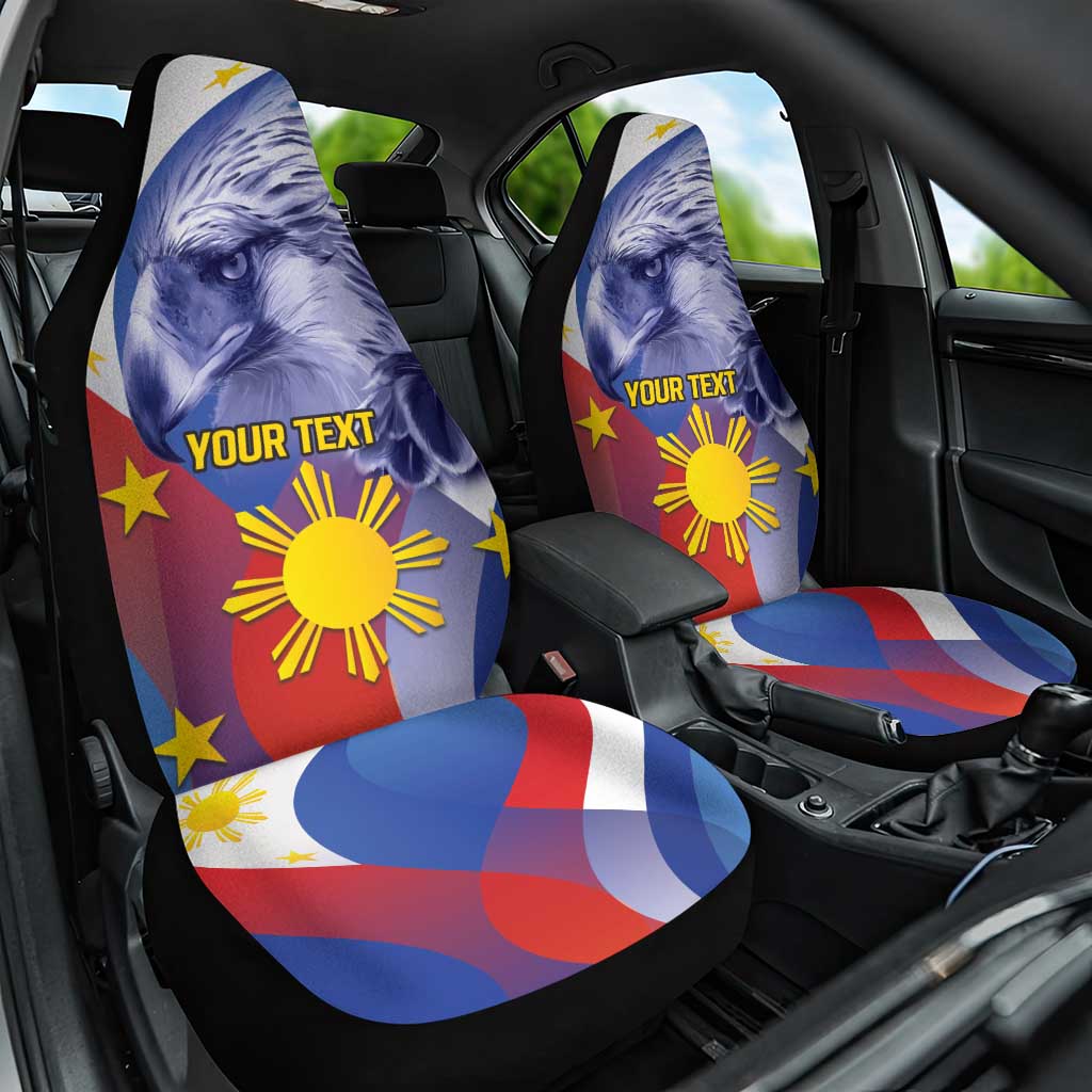 Personalized Philippines Eagle Week Car Seat Cover Filipino Eagle with Flag Motif