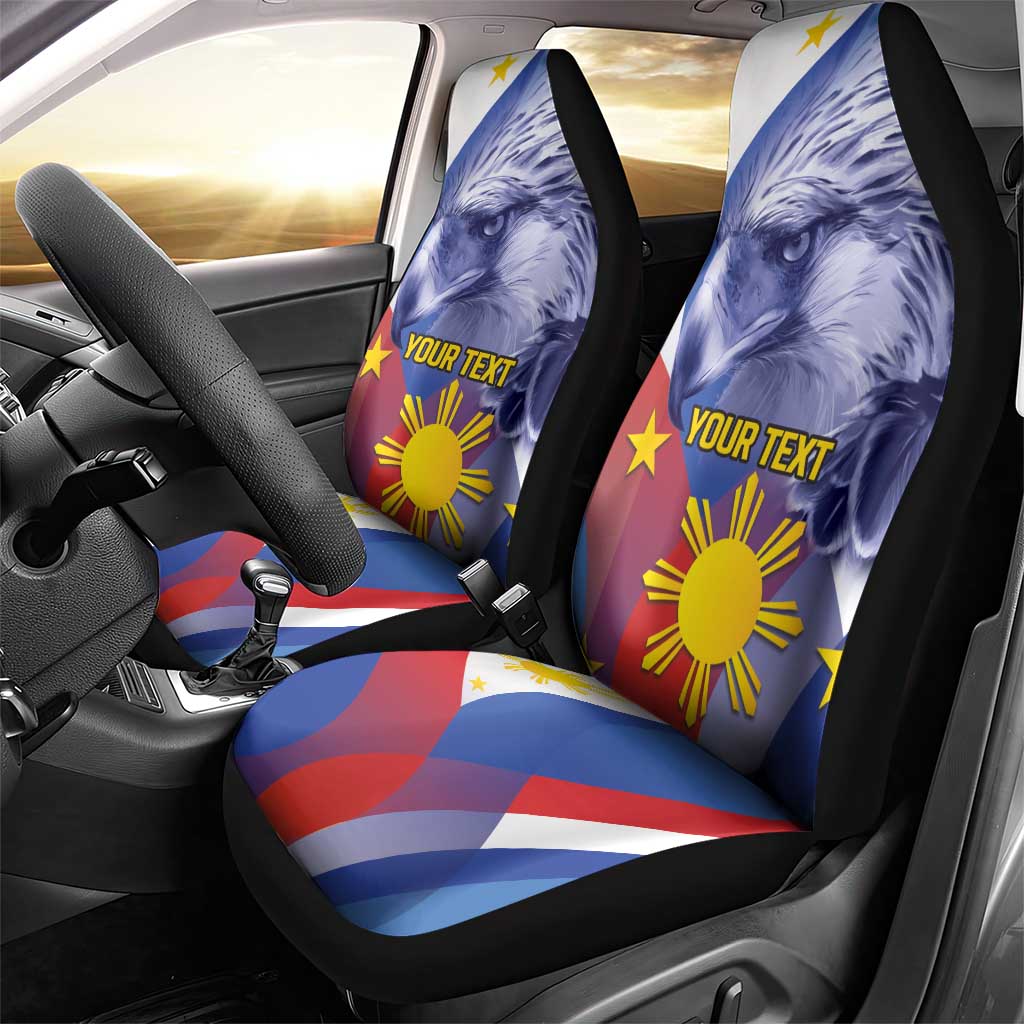 Personalized Philippines Eagle Week Car Seat Cover Filipino Eagle with Flag Motif