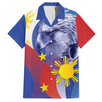 Personalized Philippines Eagle Week Family Matching Long Sleeve Bodycon Dress and Hawaiian Shirt Filipino Eagle with Flag Motif