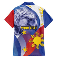 Personalized Philippines Eagle Week Family Matching Long Sleeve Bodycon Dress and Hawaiian Shirt Filipino Eagle with Flag Motif