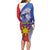 Personalized Philippines Eagle Week Family Matching Long Sleeve Bodycon Dress and Hawaiian Shirt Filipino Eagle with Flag Motif