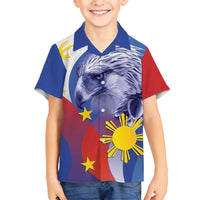 Personalized Philippines Eagle Week Family Matching Long Sleeve Bodycon Dress and Hawaiian Shirt Filipino Eagle with Flag Motif