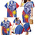 Personalized Philippines Eagle Week Family Matching Mermaid Dress and Hawaiian Shirt Filipino Eagle with Flag Motif