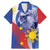 Personalized Philippines Eagle Week Family Matching Mermaid Dress and Hawaiian Shirt Filipino Eagle with Flag Motif