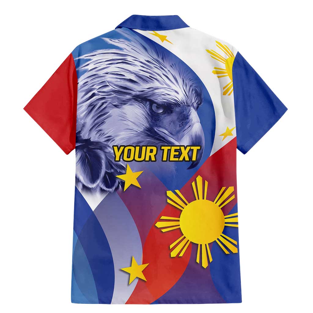 Personalized Philippines Eagle Week Family Matching Mermaid Dress and Hawaiian Shirt Filipino Eagle with Flag Motif