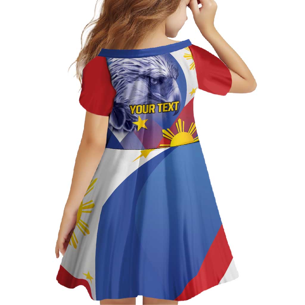 Personalized Philippines Eagle Week Family Matching Off Shoulder Maxi Dress and Hawaiian Shirt Filipino Eagle with Flag Motif