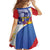 Personalized Philippines Eagle Week Family Matching Off Shoulder Maxi Dress and Hawaiian Shirt Filipino Eagle with Flag Motif