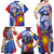Personalized Philippines Eagle Week Family Matching Off Shoulder Maxi Dress and Hawaiian Shirt Filipino Eagle with Flag Motif