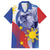 Personalized Philippines Eagle Week Family Matching Off Shoulder Maxi Dress and Hawaiian Shirt Filipino Eagle with Flag Motif