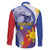 Personalized Philippines Eagle Week Family Matching Off Shoulder Maxi Dress and Hawaiian Shirt Filipino Eagle with Flag Motif