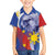 Personalized Philippines Eagle Week Family Matching Off Shoulder Maxi Dress and Hawaiian Shirt Filipino Eagle with Flag Motif