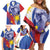 Personalized Philippines Eagle Week Family Matching Off Shoulder Short Dress and Hawaiian Shirt Filipino Eagle with Flag Motif