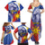 Personalized Philippines Eagle Week Family Matching Summer Maxi Dress and Hawaiian Shirt Filipino Eagle with Flag Motif