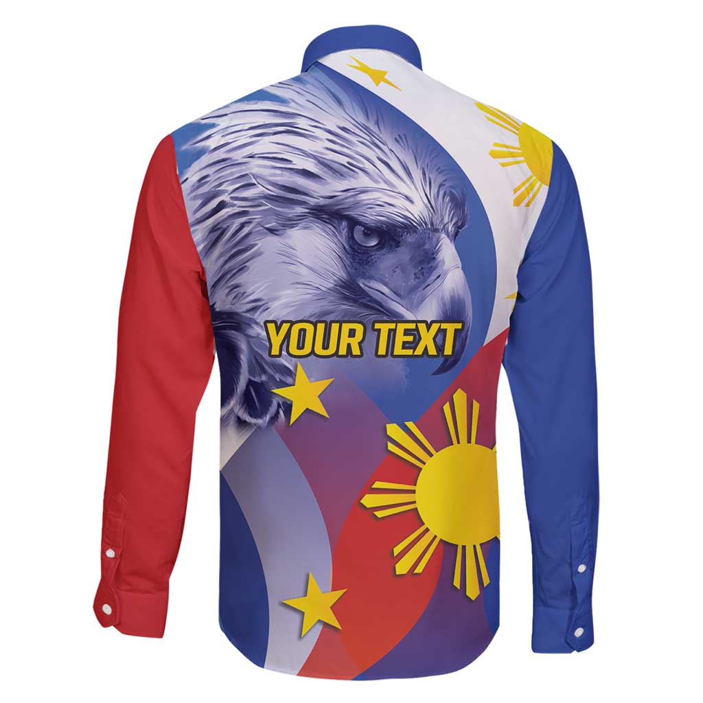 Personalized Philippines Eagle Week Family Matching Summer Maxi Dress and Hawaiian Shirt Filipino Eagle with Flag Motif