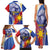 Personalized Philippines Eagle Week Family Matching Tank Maxi Dress and Hawaiian Shirt Filipino Eagle with Flag Motif