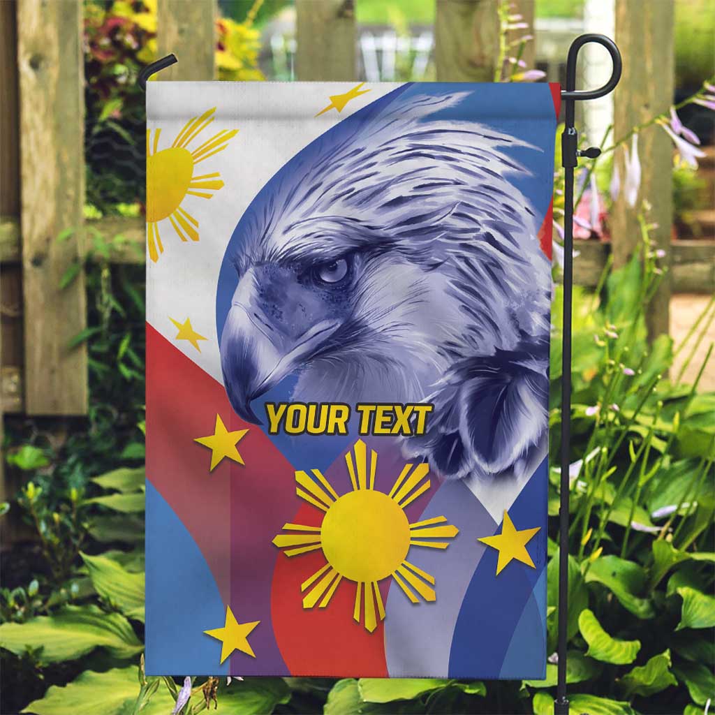 Personalized Philippines Eagle Week Garden Flag Filipino Eagle with Flag Motif