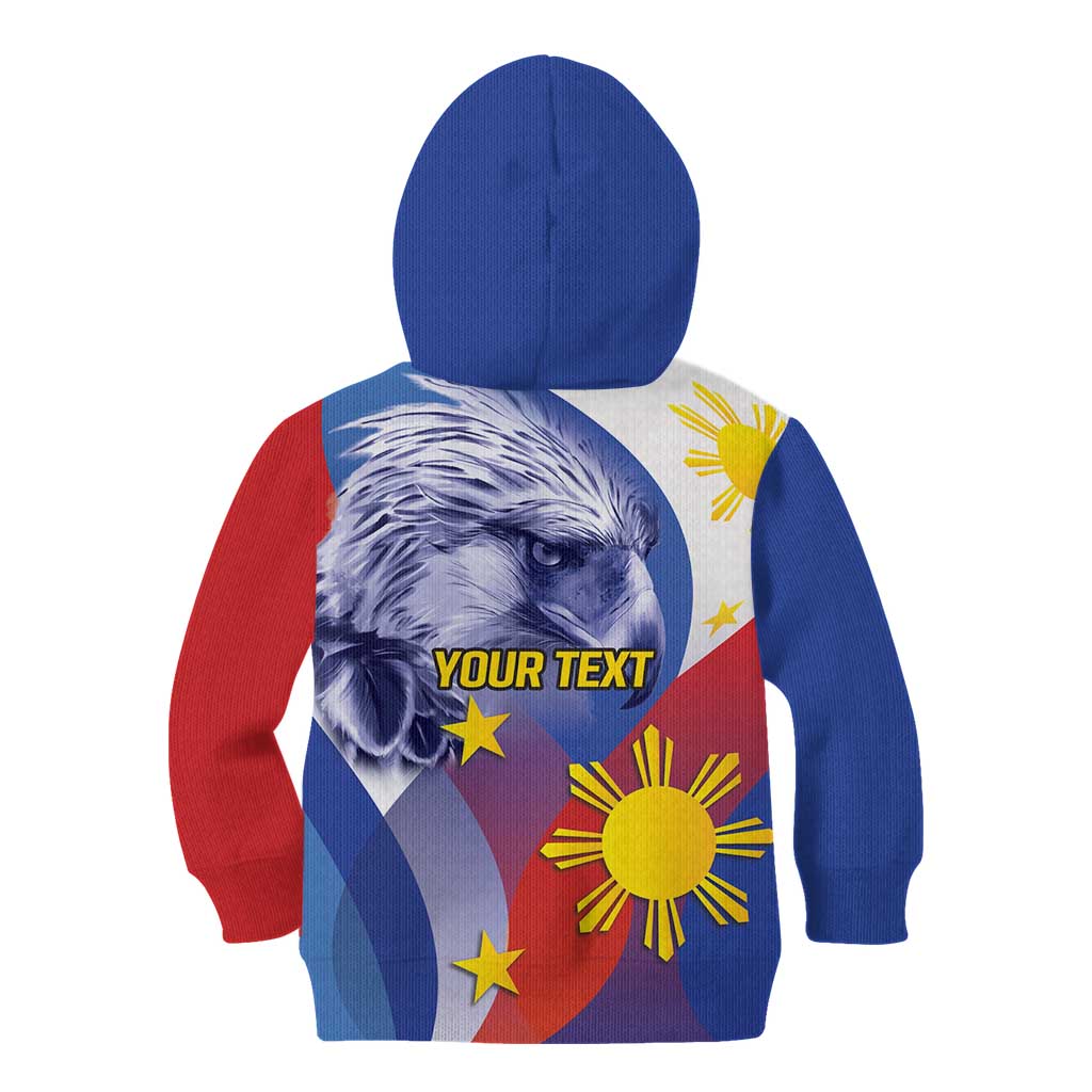 Personalized Philippines Eagle Week Kid Hoodie Filipino Eagle with Flag Motif