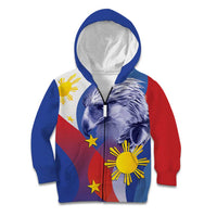Personalized Philippines Eagle Week Kid Hoodie Filipino Eagle with Flag Motif