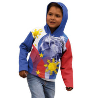 Personalized Philippines Eagle Week Kid Hoodie Filipino Eagle with Flag Motif
