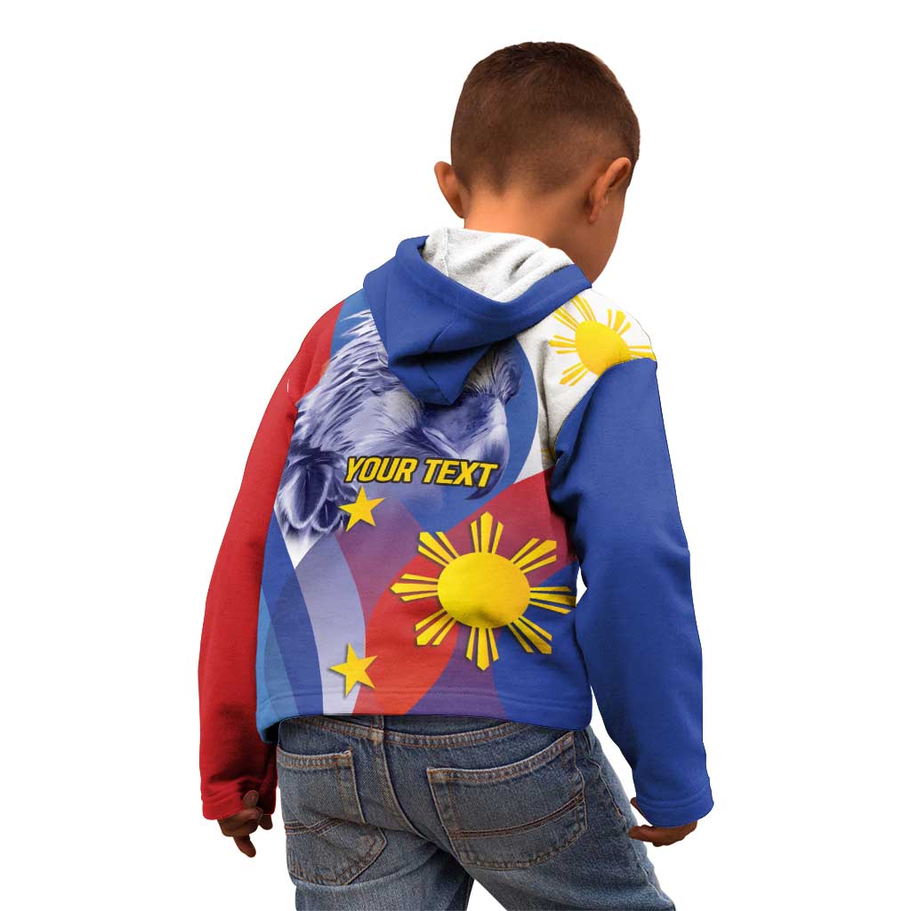 Personalized Philippines Eagle Week Kid Hoodie Filipino Eagle with Flag Motif