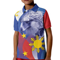 Personalized Philippines Eagle Week Kid Polo Shirt Filipino Eagle with Flag Motif