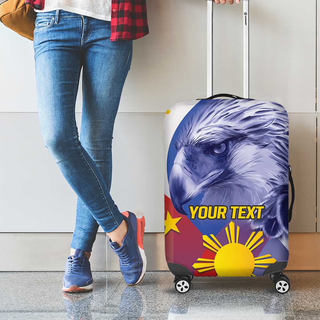 Personalized Philippines Eagle Week Luggage Cover Filipino Eagle with Flag Motif
