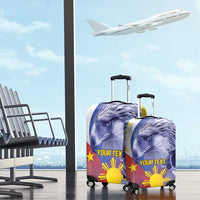 Personalized Philippines Eagle Week Luggage Cover Filipino Eagle with Flag Motif