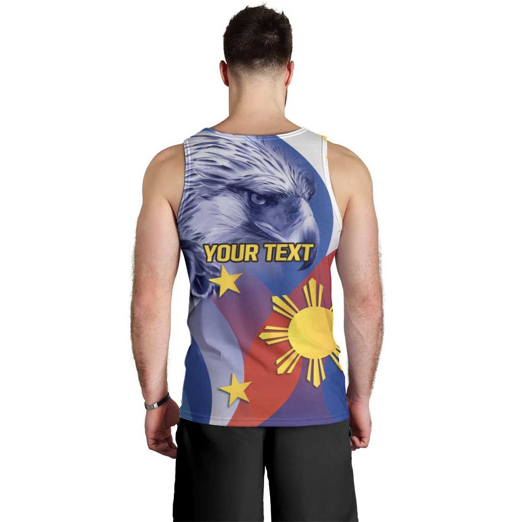 Personalized Philippines Eagle Week Men Tank Top Filipino Eagle with Flag Motif