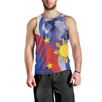 Personalized Philippines Eagle Week Men Tank Top Filipino Eagle with Flag Motif