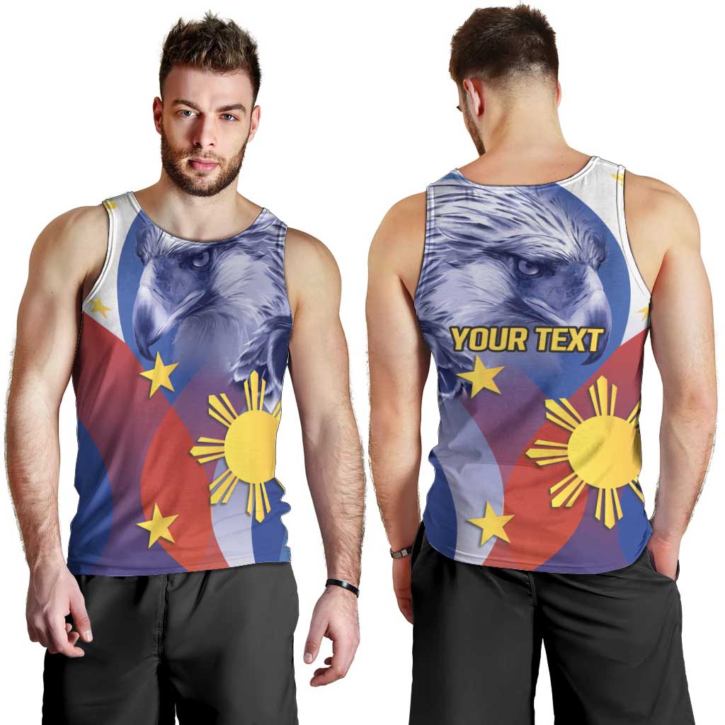 Personalized Philippines Eagle Week Men Tank Top Filipino Eagle with Flag Motif