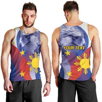 Personalized Philippines Eagle Week Men Tank Top Filipino Eagle with Flag Motif