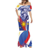 Personalized Philippines Eagle Week Mermaid Dress Filipino Eagle with Flag Motif