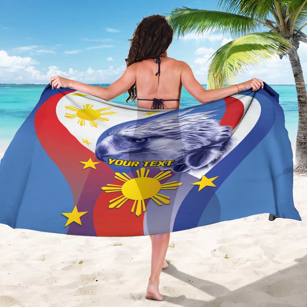 Personalized Philippines Eagle Week Sarong Filipino Eagle with Flag Motif