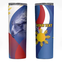 Personalized Philippines Eagle Week Skinny Tumbler Filipino Eagle with Flag Motif