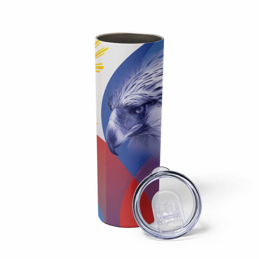 Personalized Philippines Eagle Week Skinny Tumbler Filipino Eagle with Flag Motif